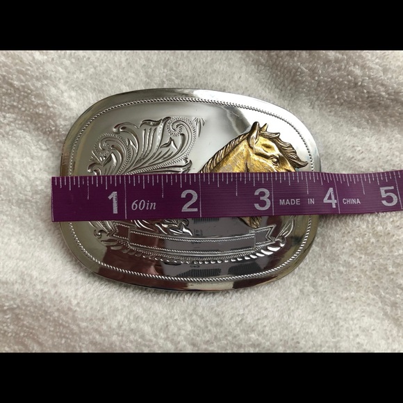 Vintage Western Style Belt Buckle - Picture 3 of 4